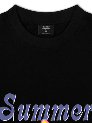 Áo Thun Relaxed Fit Summer Vibes Beach