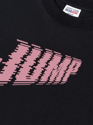 Áo Thun Relaxed Fit Black Pink Jump