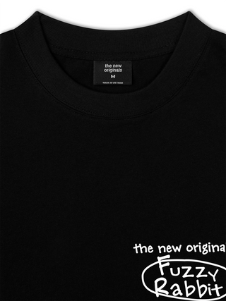 Áo Thun Relaxed Fit Doodle Fuzzy Rabbit