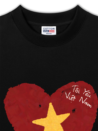 Áo Thun Relaxed Fit Tôi Yêu Việt Nam