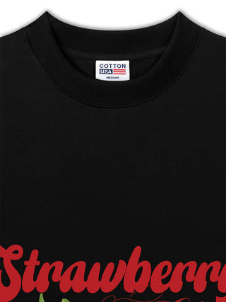 Áo Thun Relaxed Fit Tropical Strawberry Fresh Club