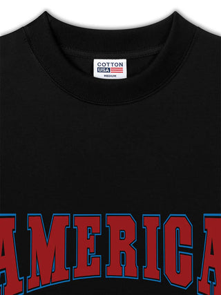 Áo Thun Relaxed Fit USA America Vibes