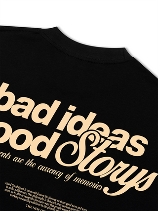 Áo Thun Relaxed Fit Bad Ideas Good Storys