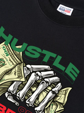 Áo Thun Relaxed Fit Money Hustle Or Be Broke