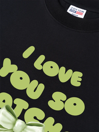 Áo Thun Relaxed Fit Daily Cup I Love You So Matcha