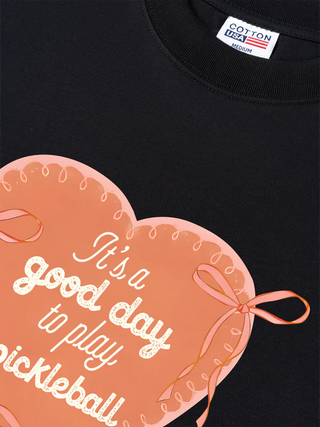 Áo Thun Relaxed Fit Pickleball Good Day To Play Pickleball