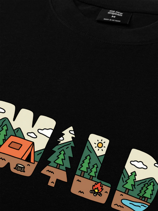 Áo Thun Relaxed Fit WILD