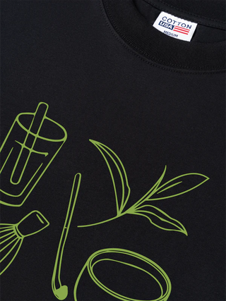 Áo Thun Relaxed Fit Daily Cup Matcha Club