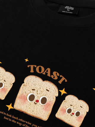 Áo Thun Relaxed Fit Sweet Pastry Toast