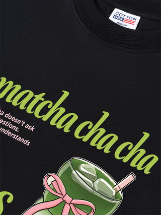 Áo Thun Relaxed Fit Daily Cup Matcha Understand