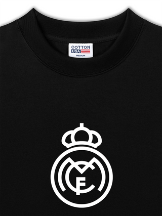 Áo Thun Relaxed Fit Real Marid Marid Is White