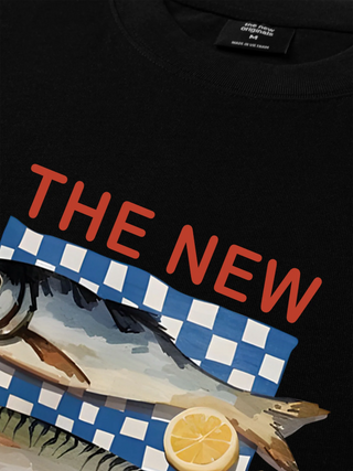 Áo Thun Relaxed Fit Three Fish