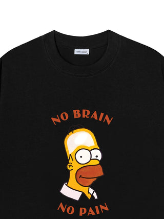 Áo Thun Relaxed Fit NO BRAIN NO PAIN