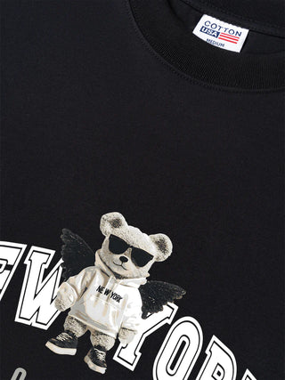 Áo Thun Relaxed Fit City New York Bear