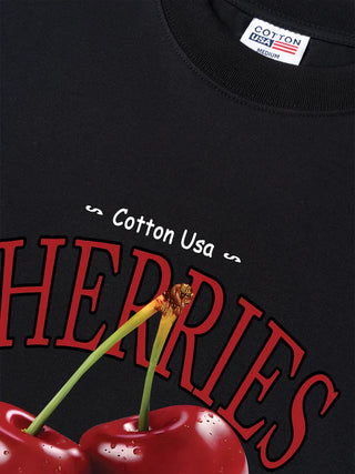 Áo Thun Relaxed Fit Tropical Cherries Sweet