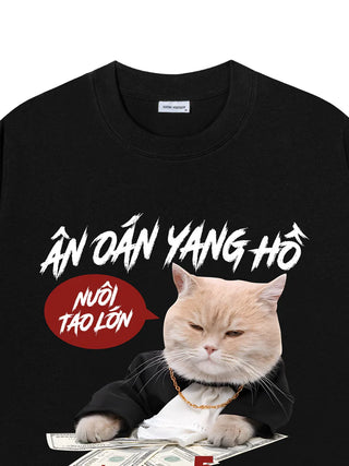 Áo Thun Relaxed Fit Ân Oán Giang Hồ