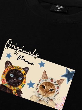 Áo Thun Relaxed Fit Originals Meow