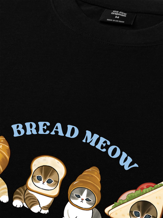 Áo Thun Relaxed Fit Bread Meow