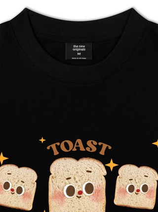 Áo Thun Relaxed Fit Sweet Pastry Toast