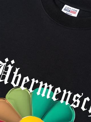 Áo Thun Relaxed Fit Floral Rainbow GD