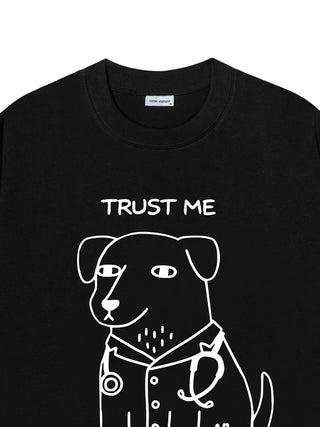 Áo Thun Relaxed Fit Trust Me I_m A Dogtor