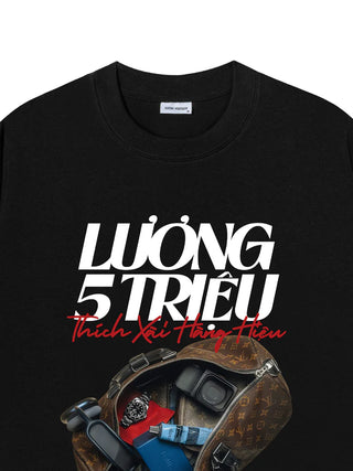 Áo Thun Relaxed Fit Lương 5 Triệu