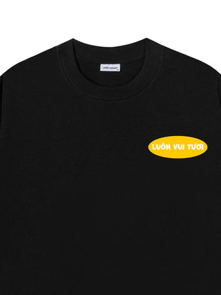 Áo Thun Relaxed Fit Lốp Trưởng