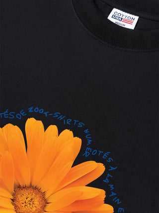 Áo Thun Relaxed Fit Floral Orange Flower