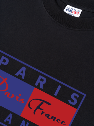 Áo Thun Relaxed Fit Bassic Paris France