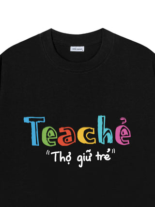 Áo Thun Relaxed Fit Teacher Thợ Giữ Trẻ