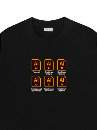 Áo Thun Relaxed Fit Final Ai