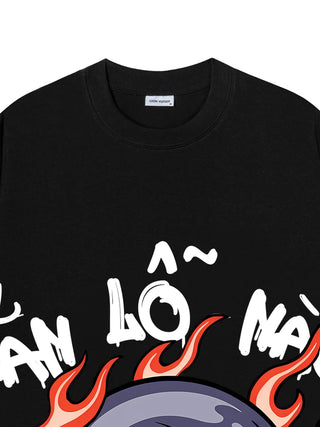 Áo Thun Relaxed Fit Bắn Lỗ Nào Cũng Trúng