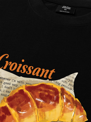 Áo Thun Relaxed Fit Croissant