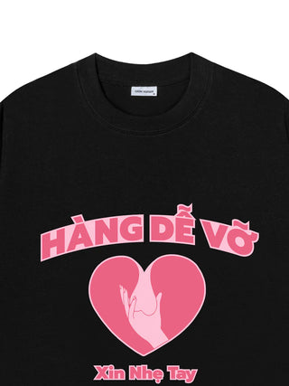 Áo Thun Relaxed Fit Hàng Dễ Vỡ