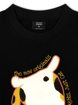 Áo Thun Relaxed Fit No Though Just Cat