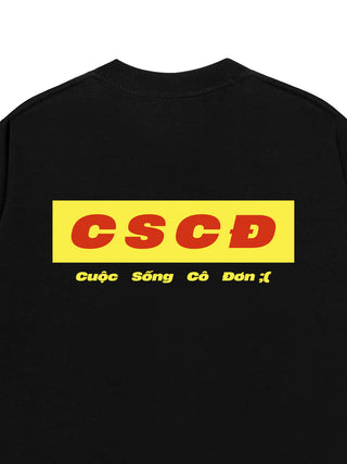 Áo Thun Relaxed Fit Cuộc Sống Cô Đơn