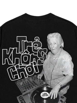 Áo Thun Relaxed Fit Trẻ Không Chơi