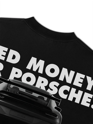 Áo Thun Relaxed Fit Porsche All Black 911 GT3RS