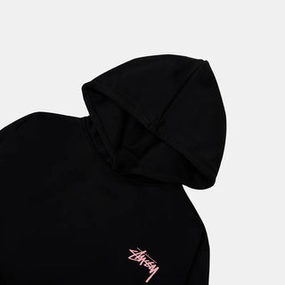 Áo Hoodie Stussy Floral Pink Positivity