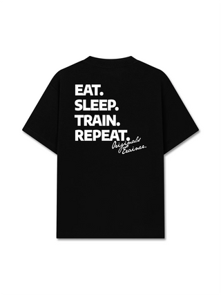 Áo Thun Relaxed Fit Eat Sleep Train Repeat