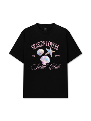 Áo Thun Relaxed Fit Ocean Hologram Seaside Lover