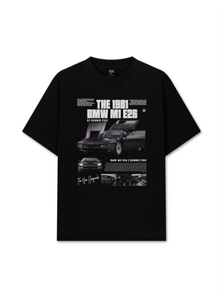 Áo Thun Relaxed Fit Car The 1981 BMW M1 E26
