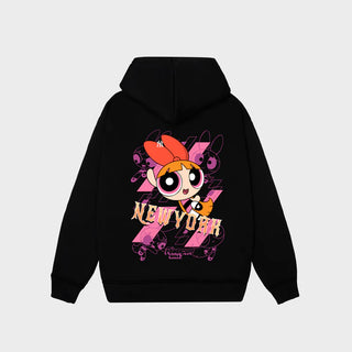 Áo Hoodie MLB Blossom New York Mets The Powerpuff Girls