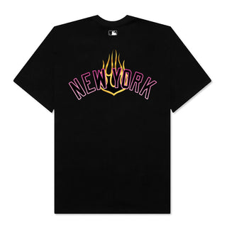 Áo Thun Oversize MLB New York Yankees Purple Fire