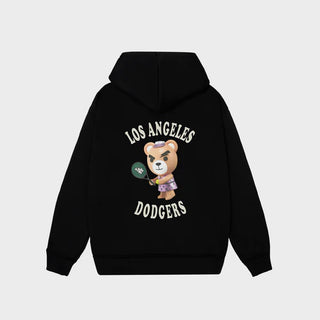 Áo Hoodie MLB Los Angeles Dodgers Bear