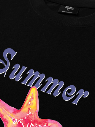 Áo Thun Relaxed Fit Summer Vibes Beach