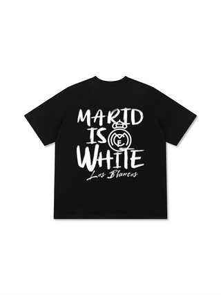 Áo Thun Relaxed Fit Real Marid Marid Is White