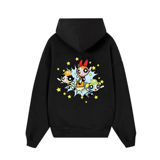 Áo Hoodie MLB A's The Powerpuff Girls