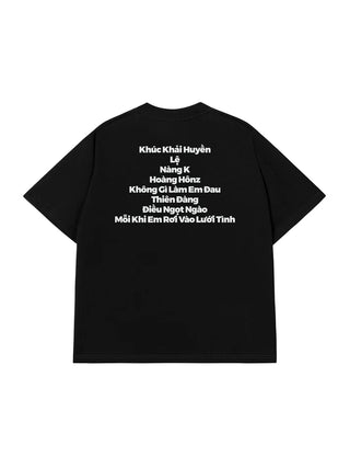 Áo Thun Relaxed Fit Xì Gà Nhỏ Sau Giới Tính