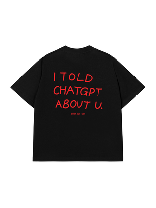 Áo Thun Relaxed Fit I Told Chat GPT About You